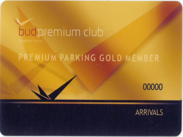 Bud Premium plasztik klubkártya