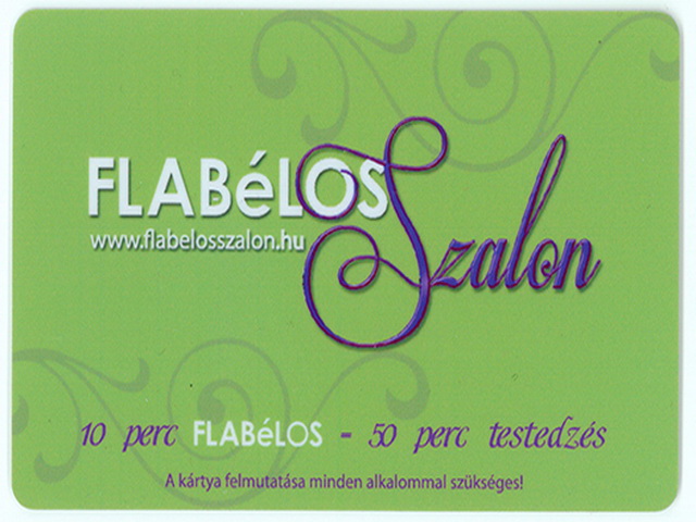Flabelos ügyfélkártya